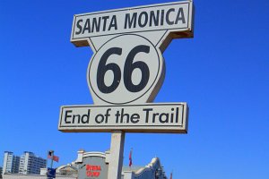 Santa Monica Route 66 End